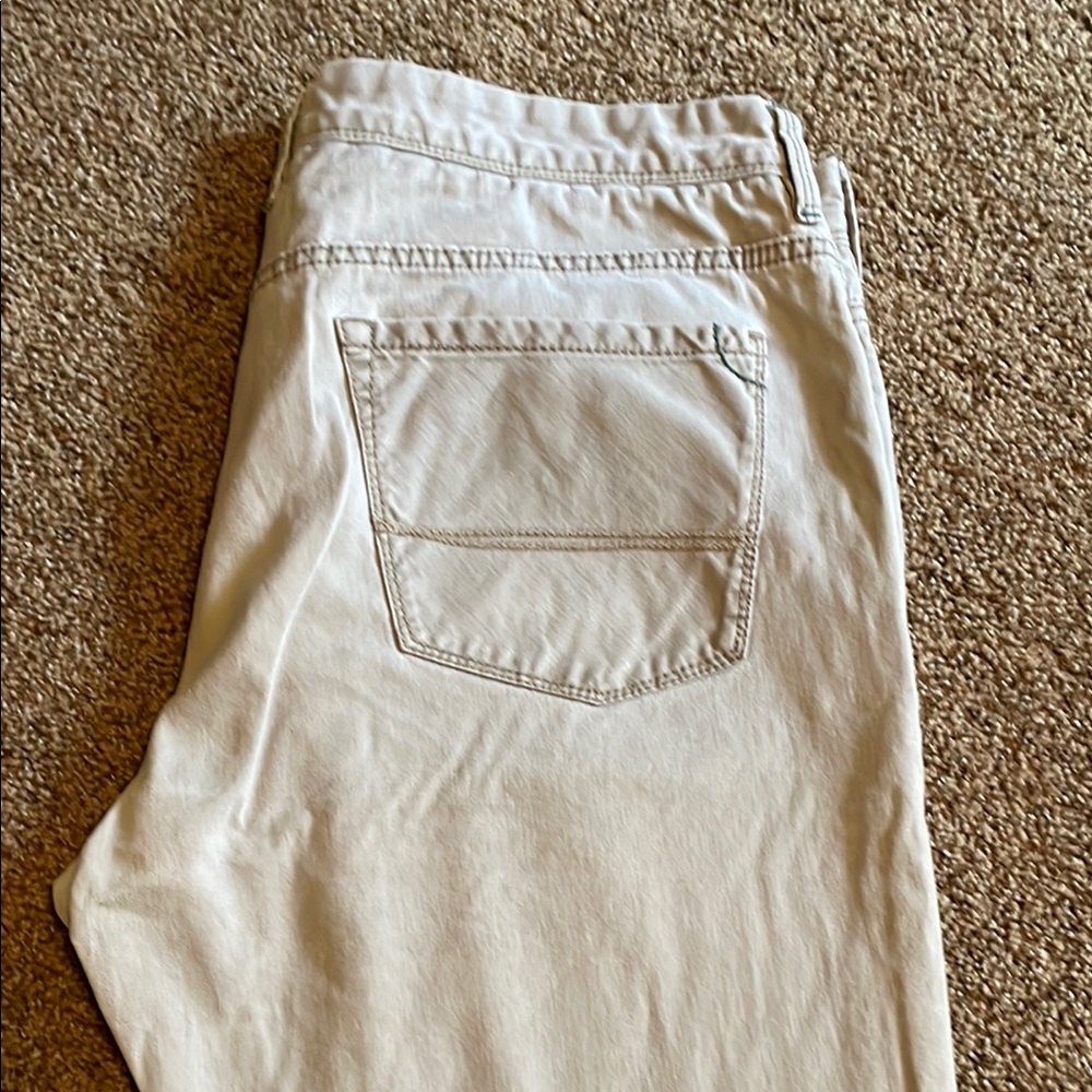 Men’s Cream Casual Pants